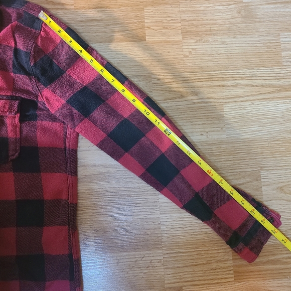 SWS Women's Lumberjack Cabincore Boyfriend Button-down Shirt size S - Picture 11 of 12